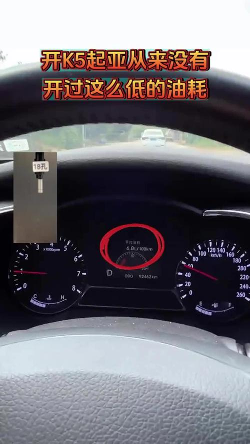 【东风起亚k5油耗多少,新款起亚k5油耗】